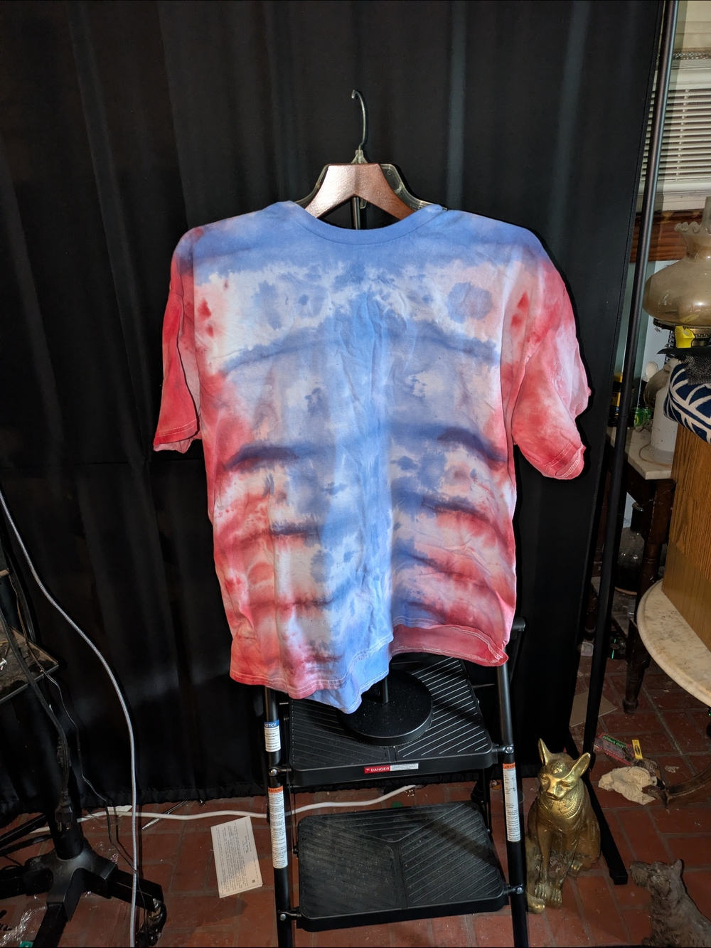 Unisex Size XX-Large Multicolor Handmade Tie Dye T-shirt #13
